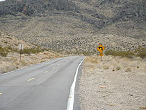 Straße ins Valley of Fire