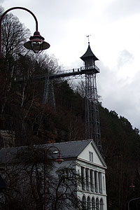 Der Personenaufzug von Bad Schandau